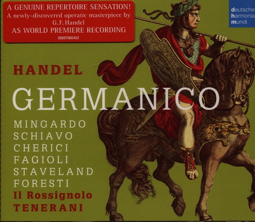 Couverture GERMANICO de Georg Friedrich HAENDEL