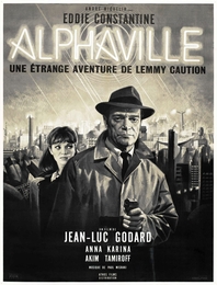 Image du média "ALPHAVILLE - UNE ÉTRANGE AVENTURE DE LEMMY CAUTION de Jean-Luc GODARD"