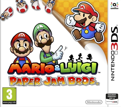 Couverture MARIO & LUIGI PAPER JAM BROS.