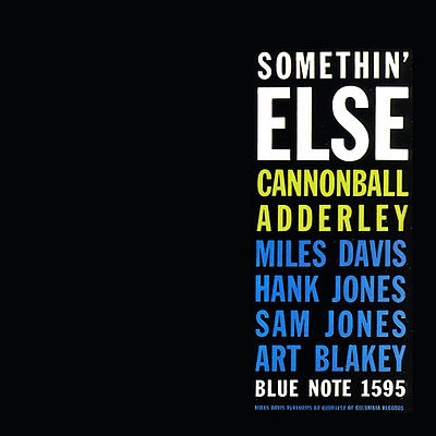 Couverture SOMETHIN' ELSE de Julian Cannonball ADDERLEY