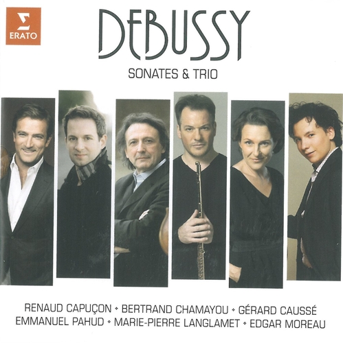 Couverture SONATES & TRIOS de Claude DEBUSSY