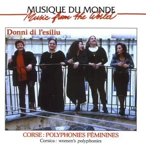 Couverture CORSE: POLYPHONIES FEMININES de DONNI DI L'ESILIU