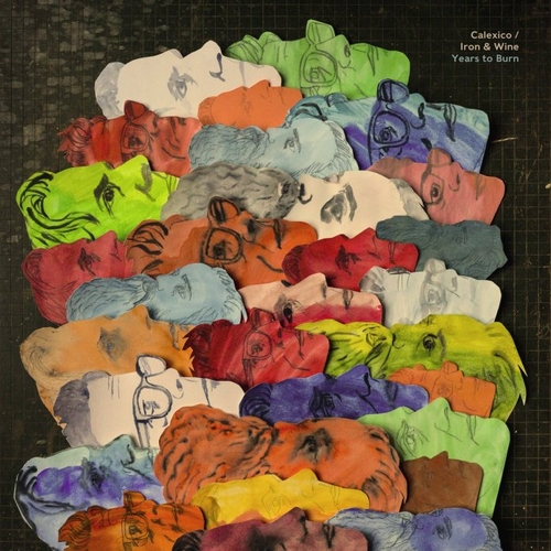 Couverture YEARS TO BURN de CALEXICO / IRON AND WINE