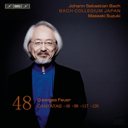 Image du média "CANTATE: 48,98,117,120 (VOL.48) de Johann Sebastian BACH"