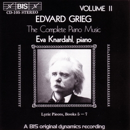 Image du média "VOLUME  2 DE L'INTEGRALE PIANO de Edvard Hagerup GRIEG"