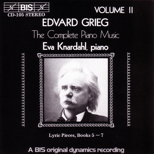 Couverture VOLUME  2 DE L'INTEGRALE PIANO de Edvard Hagerup GRIEG