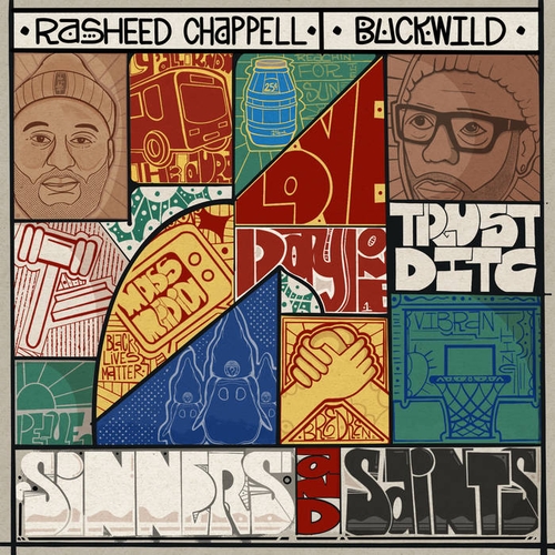 Couverture SINNERS AND SAINTS de Rasheed CHAPPELL - BUCKWILD