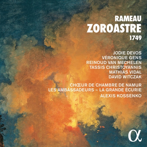 Couverture ZOROASTRE 1749 de Jean Philippe RAMEAU