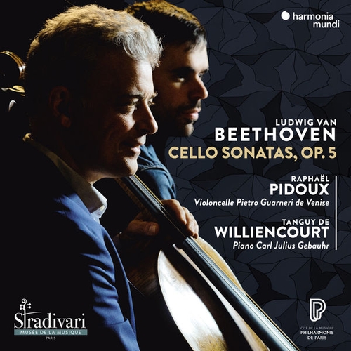 Couverture SONATES VIOLONCELLE PIANO OP.5 de Ludwig van BEETHOVEN