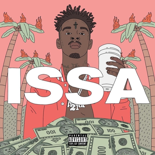 Couverture ISSA ALBUM de 21 SAVAGE