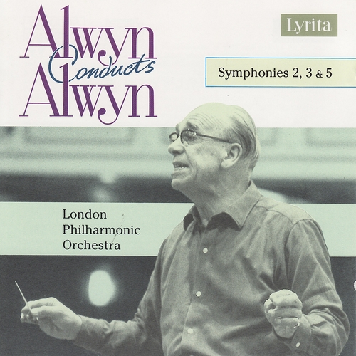 Couverture SYMPHONIE 2,3,5 de William ALWYN