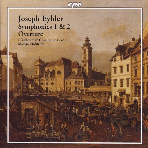 Couverture SYMPHONIE 1,2 / OUVERTURE de Joseph Leopold von EYBLER