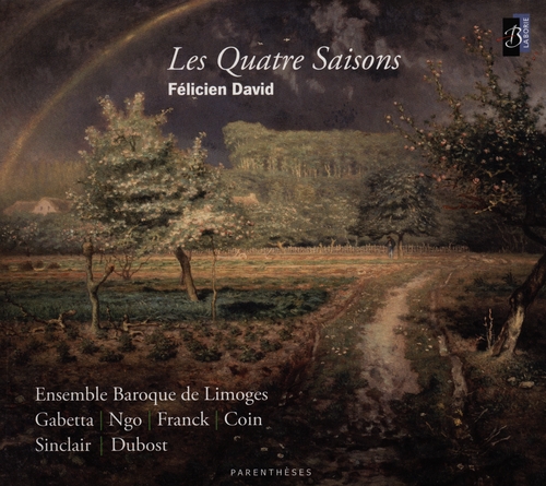 Couverture LES QUATRE SAISONS de Félicien-César DAVID