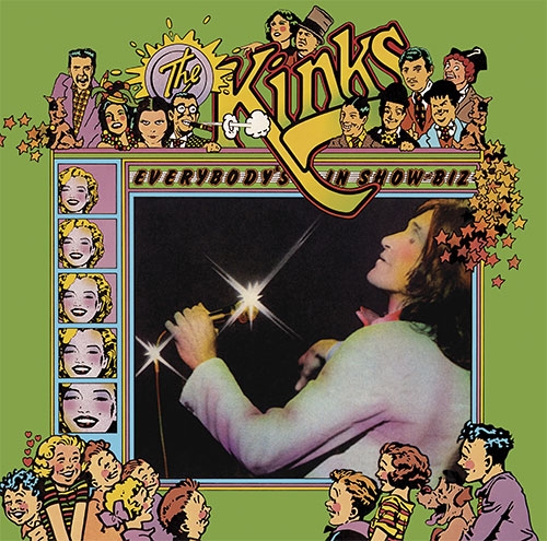 Couverture EVERYBODY'S IN SHOW-BIZ de THE KINKS