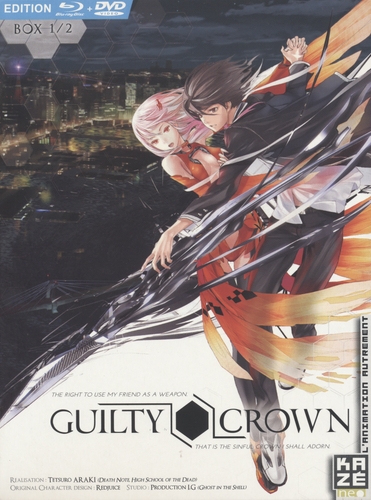 Couverture GUILTY CROWN - 1 de Tetsuro ARAKI