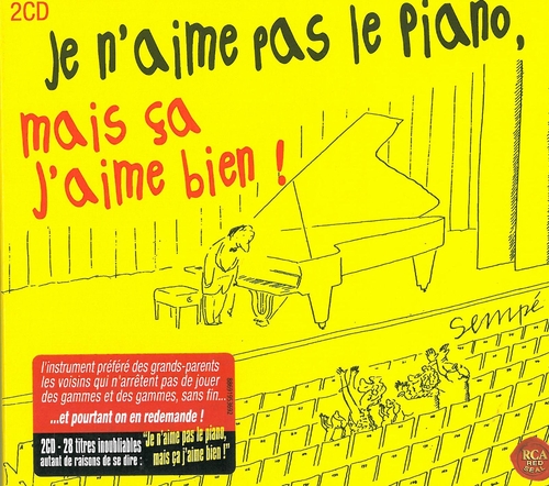 Couverture JE N'AIME PAS LE PIANO, MAIS ÇA J'AIME BIEN!