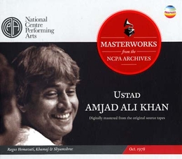 Image du média "MASTERWORKS FROM THE NCPA ARCHIVES de Amjad Ali KHAN"