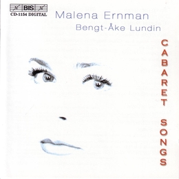 Image du média "CABARET SONGS - BOLCOM / WEILL / HOLLÄNDER / BRITTEN"