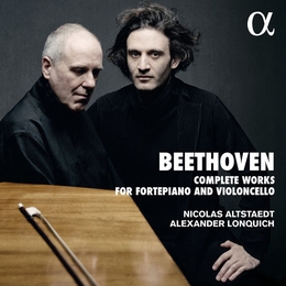 Image du média "COMPLETE WORKS FOR FORTEPIANO AND VIOLONCELLO de Ludwig van BEETHOVEN"