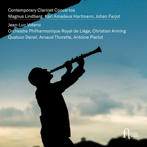 Couverture CONCERTO CLARINETTE (+ HARTMANN, FARJOT) de Magnus LINDBERG