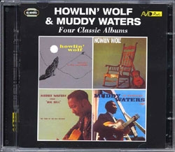 Image du média "FOUR CLASSIC ALBUMS de HOWLIN' WOLF & MUDDY WATERS"