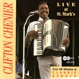 Image du média "LIVE AT ST.MARK'S de Clifton CHENIER"