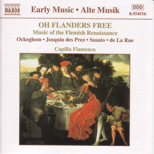 Couverture OH FLANDERS FREE - MUSIC OF THE FLEMISH RENAISSANCE