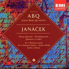 Couverture QUATUOR CORDES 1,2 de Leos JANACEK