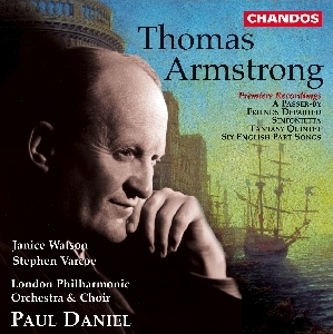 Couverture OEUVRES POUR CHOEUR & ORCHESTRE de Thomas ARMSTRONG