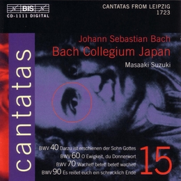 Image du média "CANTATE:  40,60,70,90 de Johann Sebastian BACH"