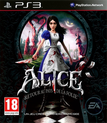 Couverture ALICE : RETOUR AU PAYS DE LA FOLIE - PS3