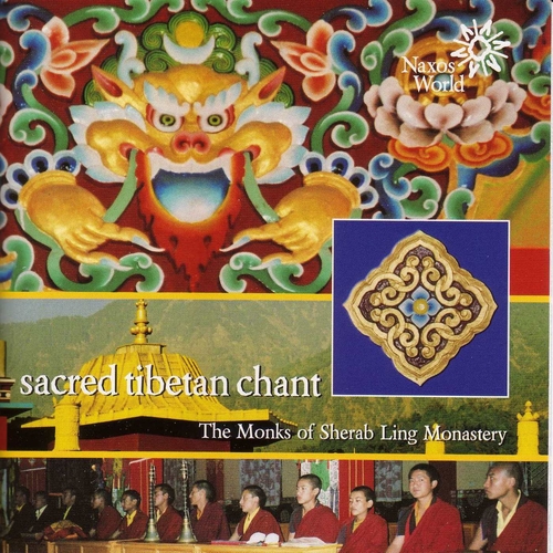 Couverture SACRED TIBETAN CHANT de MONKS OF SHERAB LING MONASTERY