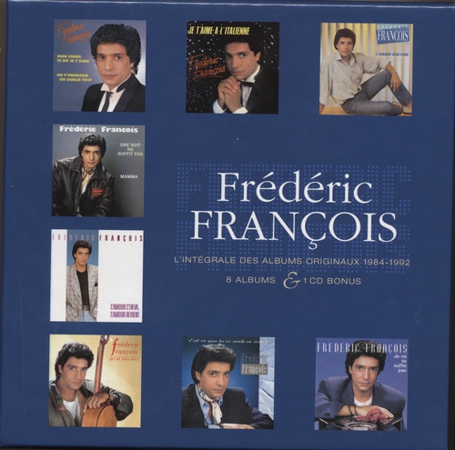 Couverture L'INTÉGRALE DES ALBUMS ORIGINAUX 1984-1992 de Frédéric FRANÇOIS