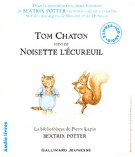 Couverture TOM CHATON - NOISETTE L'ÉCUREUIL de Beatrix POTTER