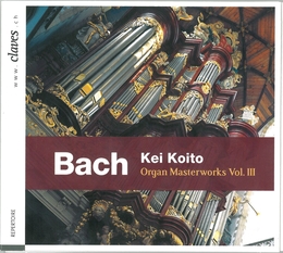 Image du média "ORGAN MASTERWORKS VOL.3 de Johann Sebastian BACH"