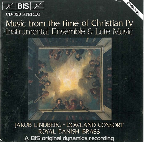 Couverture MUSIC FROM THE TIME OF CHRISTIAN IV (1588 - 1648)