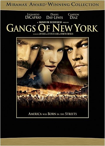 Couverture GANGS OF NEW YORK de Martin SCORSESE