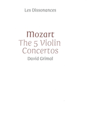 Image du média "CONCERTO VIOLON 1-5 (+ DVD BONUS) de Wolfgang Amadeus MOZART"