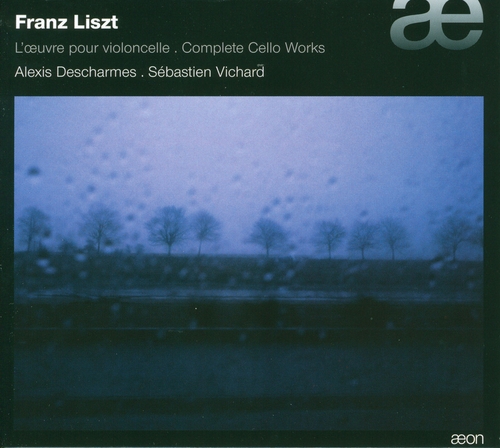 Couverture VIOLONCELLE ET PIANO de Franz LISZT