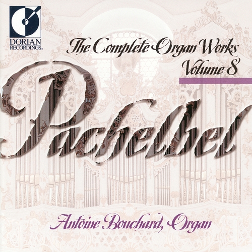 Couverture THE COMPLETE ORGAN WORKS VOL.8 de Johann PACHELBEL