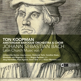 Image du média "LATIN CHURCH MUSIC VOL.1 - BWV 191, 232-236, 243 de Johann Sebastian BACH"