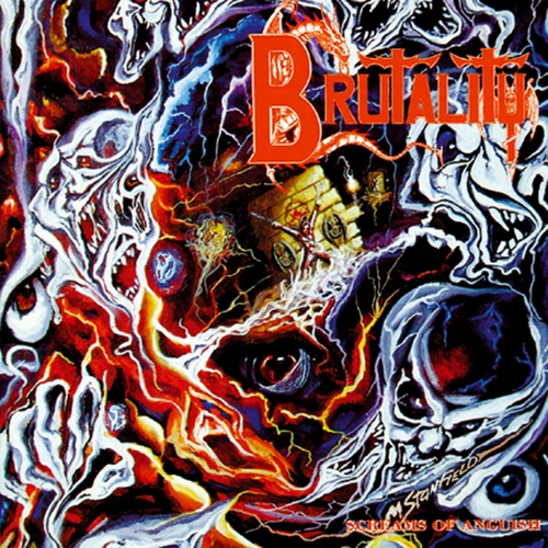 Couverture SCREAMS OF ANGUISH de BRUTALITY