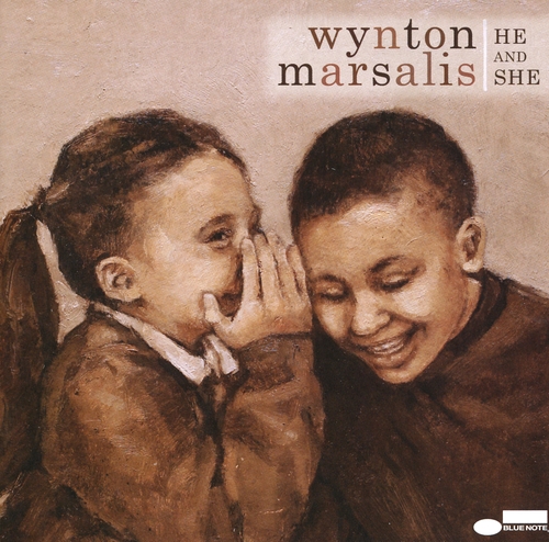 Couverture HE AND SHE de Wynton MARSALIS