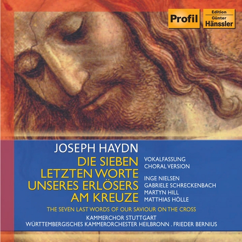 Couverture SEPT DERNIERES PAROLES, ORATORIO HOB.XX/2 de Joseph [Franz] HAYDN