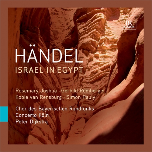 Couverture ISRAEL EN EGYPT de Georg Friedrich HAENDEL