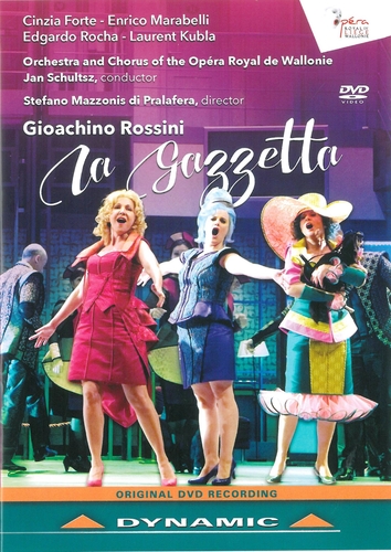 Couverture LA GAZZETTA de Gioacchino ROSSINI