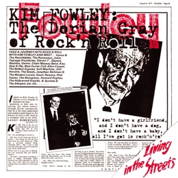 Image du média "LIVING IN THE STREETS de Kim FOWLEY"