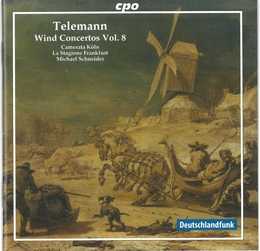 Image du média "WIND CONCERTOS VOL.8 de Georg Philipp TELEMANN"