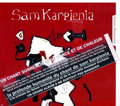 Couverture EXTATIC MALANCÒNI de Sam KARPIENIA