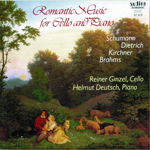 Couverture ROMANTIC MUSIC FOR CELLO AND PIANO: BRAHMS, DIETRICH, KIRSCH